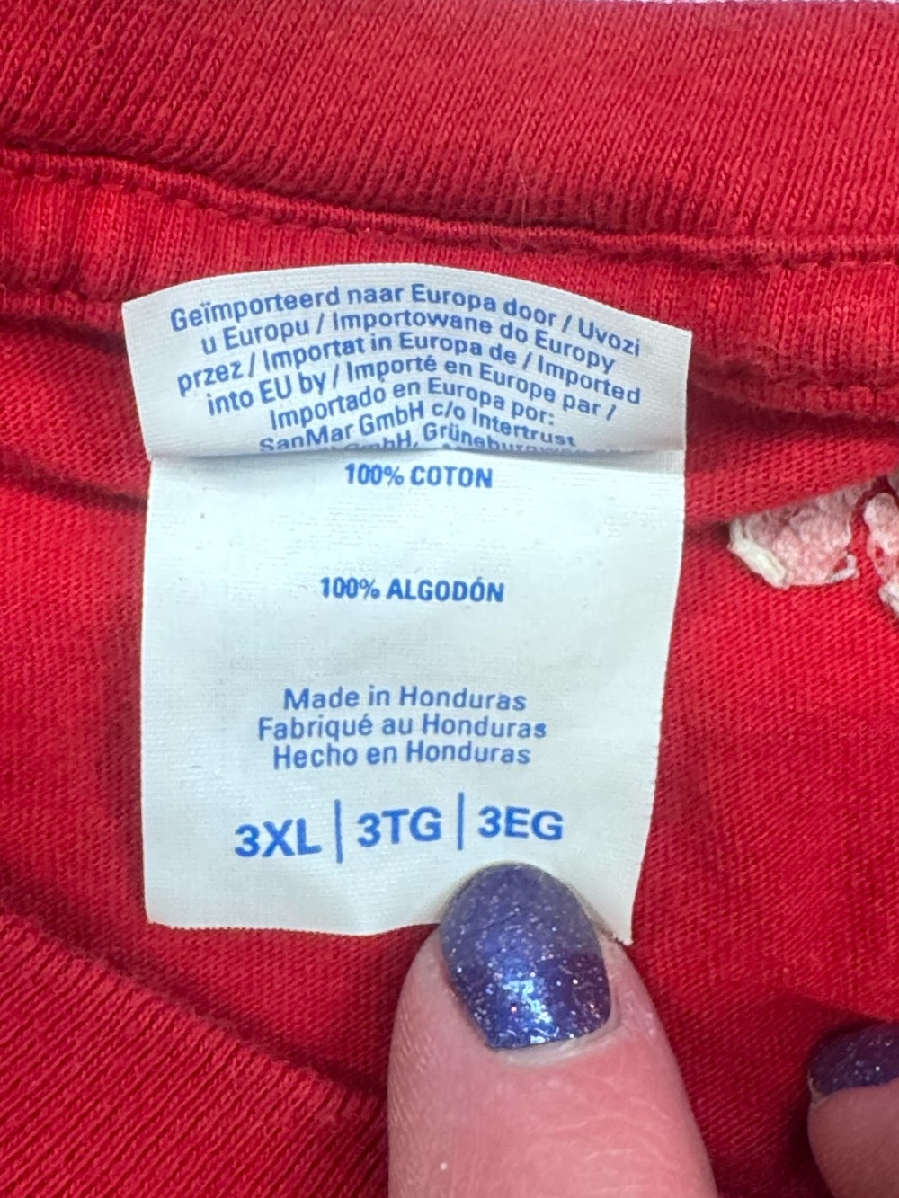 Port & Company Namast’ay at Home With My Cat Graphic Tee 3XL Red - Picture 7 of 9